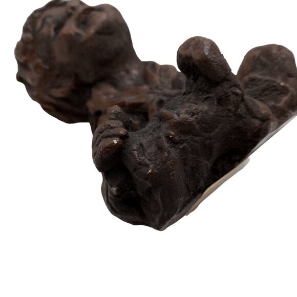 Boy In Sailor Suit Sculpture Babs Mellor Vintage OOAK Art Toddler Kid Statue - Picture 6 of 13